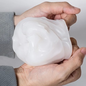 Floral Relief Easter Egg Mold For Candle Making Transparent White Silicone Mold Craft Decoration <b>DIY</b> <b>Kit</b> - Product Image 4
