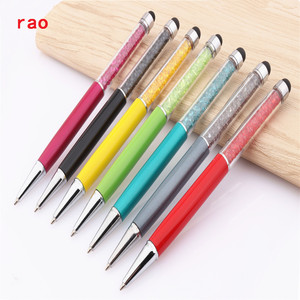 Fashion Stylus <span class=keywords><strong>computer</strong></span> Touch phone screen penna colori Crystal Business office Stationery penna a sfera <span class=keywords><strong>per</strong></span> ufficio e scuola - Product Image 3