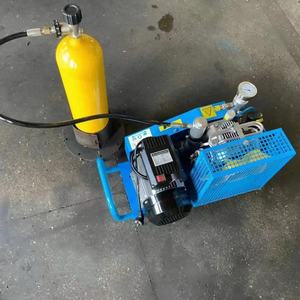 مضخة تعبئة ضاغط هواء صغيرة 100 لتر مضخة شحن هواء محمولة 6.8 لتر لممارسة الرياضات المائية والغوص الهوائي/V - Product Image 1