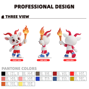 Shengye dệt kim đồ chơi nhồi bông plushies tùy chỉnh sang trọng dễ thương Amigurumi Gấu trúc nhồi bông sang trọng đồ chơi động vật hoang dã gấu trúc Crochet búp bê sang trọng - Product Image 4