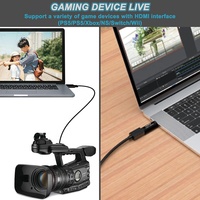 Carte de capture HDMI USB 3.0 1080P 60Hz pour l'enregistrement et la diffusion en direct