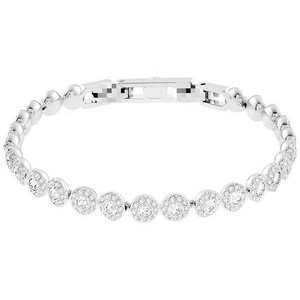 <span class=keywords><strong>Pulsera</strong></span> de tenis con diseño de ángel, correa de joyería con logo 123 - Product Image 3