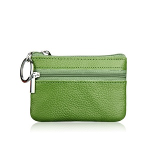 BOSHIHO Multifunction Key Wallet Card Wallet Zipper Pocket Coin Pouch Mini Leather Coin <b>Purse</b> - Product Image 1