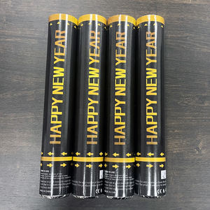 कस्टम कार्टून खुश नए साल की पार्टी ने बैग स्मोक पाउडर कंफेटी पॉपपर स्टिकर लगाए - Product Image 3