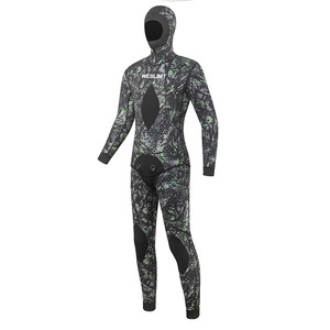 Combinaisons de plongée 3 mm pour hommes <span class=keywords><strong>Combinaison</strong></span> de pêche sous-marine en néoprène à capuche <span class=keywords><strong>Combinaison</strong></span> de plongée thermique Maillot de bain pour la plongée en eaux profondes Combinaisons de chasse sous-marine W214 - Product Image 1