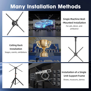 Boîte lumineuse publicitaire LED rectangulaire en aluminium sur mesure pour extérieur, avec hologramme 3D thermoformé, résistante aux intempéries - Product Image 4