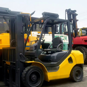 Montacargas Diésel Japonés Mitsubishi Komatsu TCM HELI de 2.5, 3, 3.5, 5, 7, 15, 16 y 25 Toneladas con Motor YANMAR y Desplazador Lateral - Product Image 1