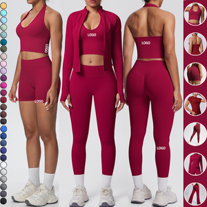 <span class=keywords><strong>Ensemble</strong></span> <span class=keywords><strong>de</strong></span> vêtements <span class=keywords><strong>de</strong></span> <span class=keywords><strong>sport</strong></span> pour femmes avec logo personnalisé, 6 pièces, vêtements <span class=keywords><strong>de</strong></span> fitness, yoga, entraînement, ensembles <span class=keywords><strong>de</strong></span> yoga pour femmes, ensembles <span class=keywords><strong>de</strong></span> fitness pour la salle <span class=keywords><strong>de</strong></span> <span class=keywords><strong>sport</strong></span> - Product Image 1