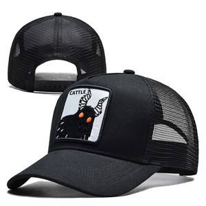 Casquette de camionneur à 5 panneaux en maille d'été de haute qualité, logo personnalisé, broderie stéréoscopique, casquette de sport - Product Image 1