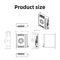 Eip PAC-900 Edge Controller LGA1700 PC Industri 16GB RAM 256GB SSD 4 Port Gigabit Ethernet 4 Port USB Dual Display Cina