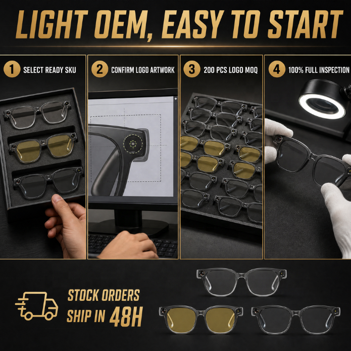 2nd Generation Smart Glasses AI Translation Audio Sunglasses HD Camera Outdoor Meta Ai Glass Smart Ai Glasses · image 6