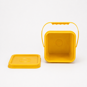 Seaux carrés en plastique pour le stockage de lessive en poudre, disponibles en 1L, 2L, 3.5L, 6L, 8L, 10L, 12L, 16L, 20L, <span class=keywords><strong>30L</strong></span> - Product Image 3