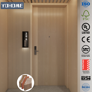 <span class=keywords><strong>Porte</strong></span> coupe-feu en bois standard australien UL10b-10c homologuée Portes coupe-feu intérieures en bois <span class=keywords><strong>Porte</strong></span> coupe-feu Fd60 pour hôtel - Product Image 6