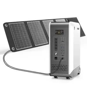 Solar tragbares Kraftwerk 200W 500W 1000W 2000W 3000W 5000W netz unabhängige Solaranlage 1kW 2kW 3kW 5kW Heim-Solargenerator