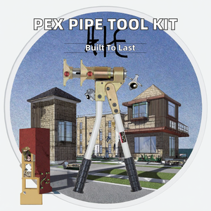 Juego de Herramientas Manuales para Plomería de Grado Industrial JIELEI PEX-1632M, para Ajustar, Expandir y Cortar Tuberías PEX, Personalizable OEM - Product Image 2
