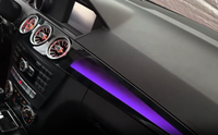 Kits de mise à niveau pour éclairage d'ambiance dynamique de voiture pour Mercedes-Benz W204 Classe C 2008-2014, accessoires d'éclairage LED intérieur pour garnitures de portes