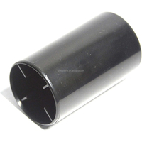 Boîtier de rangement et adaptateur de piles AA en plastique et métal GLOBALTONE GT3-1501A UM-3 (taille D) noir, à assembler soi-même pour l'électronique