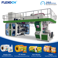 Mesin Cetak Flexo Central Impression (CI) Otomatis untuk Tas Anyaman PP Harga Terjangkau
