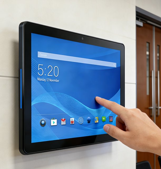 Capacitive Touch Tablet 10.1 Inch 1280*800 2+32GB RK3566 OS11/13 POE NFC IPS Panel Smart Home Wall Mounted Android Tablet