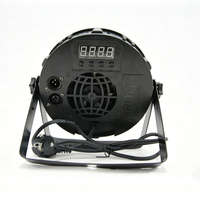 Projecteur PAR LED professionnel 60W 60 LED RGB 3-en-1 DMX512 pour DJ, discothèques, concerts et événements