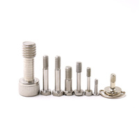 Vis captive à tête cylindrique Torx en acier au carbone PVD noir, nouveau design
