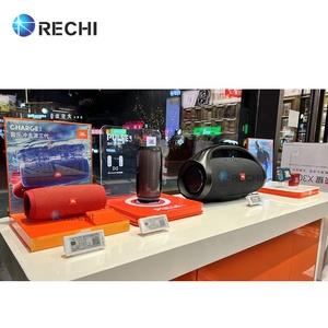 RECHI Custom Counter Consumer elettronica al dettaglio POS espositore <span class=keywords><strong>per</strong></span> Audio prodotto auricolare altoparlante <span class=keywords><strong>Stand</strong></span> di visualizzazione con LCD - Product Image 1