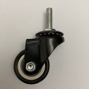 2025 Topseller Geräuscharme, Spurlose Graue 100 mm 4 Zoll PVC-Lenkrolle mit Schraubbefestigung - Product Image 4