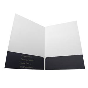 Stock limité Classeur de documents classique délicat et élégant Format A4 A5 avec détails UV spot pour les créateurs de mode - Product Image 3