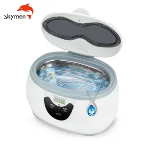 Skymen limpador ultrassônico de corrente de óculos, limpador ultrassônico de corrente de óculos de sol máquina de limpeza de óculos de sol