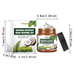 Logo personnalisé Beurre d'huile de Batana brut pour réparation capillaire à la noix de coco biologique naturelle Marque privée Beurre d'huile de Batana pour la pousse des cheveux - Product Image 3