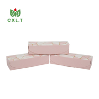 Boîte à biscuits pliable en carton alimentaire, personnalisable en usine, éco-responsable, pour biscuits, gâteaux et coffrets cadeaux de snacks – Vente en gros