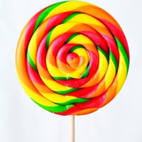 200 grammes arc-en-ciel géant halal sucette bonbons emballés individuellement produits de confiserie collations chinoises