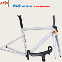 Cadre de vélo de route en fibre de carbone JSL88, frein à disque, passage de câbles interne, finition brillante, 950g, pièces de vélo pour Specialized, Trek, Scott
