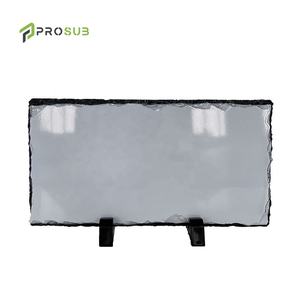 Prosub 12*22cm persegi panjang disesuaikan cetak Logo kosong batu sublimasi Slate bingkai foto - Product Image 2