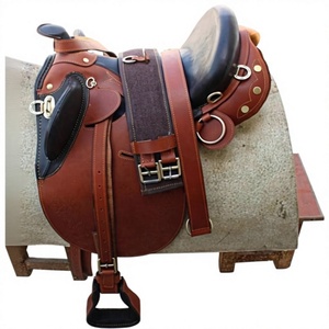 BS International NA61 Export English Race Saddle, Silla de Montar de Cuero con Estructura de Madera, Alfombrillas para Caballos, Brida, Accesorios Ecuestres de Lujo, Sostenibles - Product Image 6