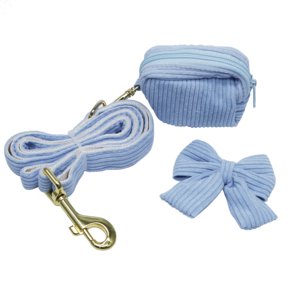 PUPE Wholesale Luxury Durable <b>Dog</b> Collar Leash <b>Harness</b> Set with Quick Release <b>No</b> <b>Pull</b> and Poop Bag-Simple Design - Product Image 2