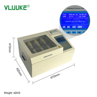 VLUUKE VK3076 Probador de Resistencia Dieléctrica de Aceite Aislante, Probador de Voltaje de Ruptura de Aceite para Transformadores Totalmente Automático