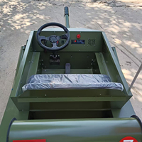 Mini Véhicule Électrique Tout-Terrain Camouflage Coloré 48V 45Ah Batterie 1600W Volant 2 Places Vitesse 10km/h Autonomie 6-8h pour Activités Extérieures