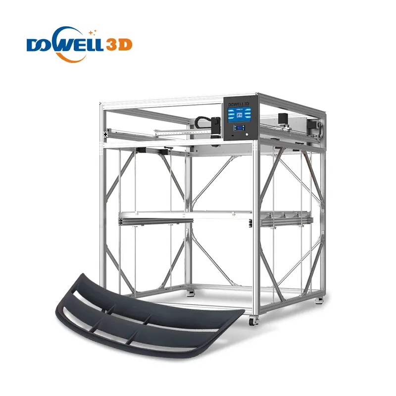 Dowell 3D printer 1.75/2.85mm PLA PETG 3d printer filament 1950*1200*1200 large scale 3d printer