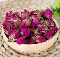 Mei Gui Hua Lei Haute Qualité Séché Ping Yin Rose Fleurs Bourgeons sur la Fête des Mères Saint Valentin Noël