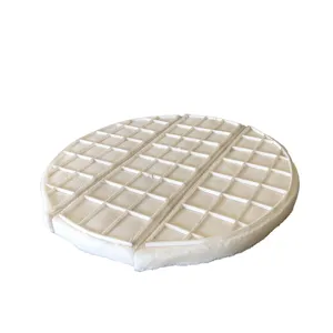 PP/PTFE material Liquid And Gas Separating Wire Mesh Demister Pads