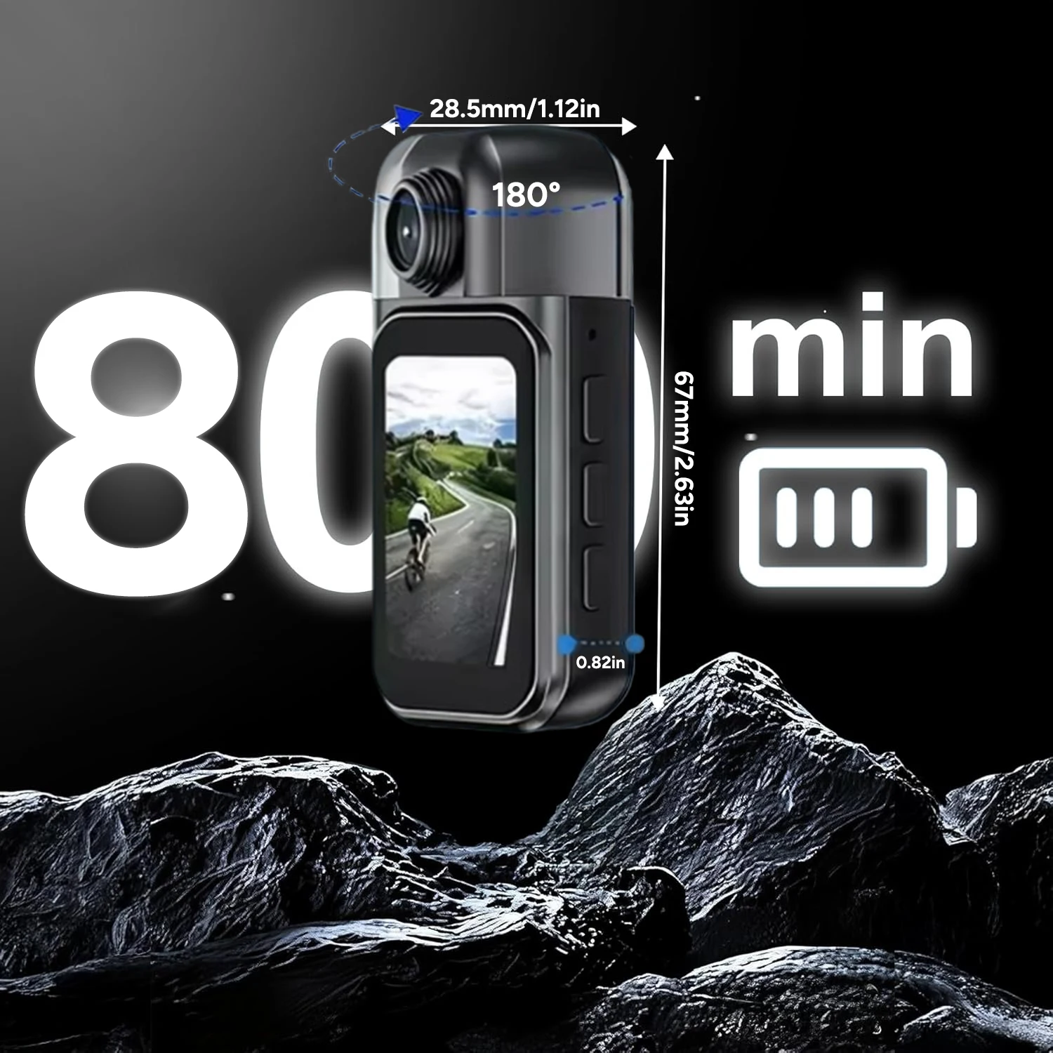<strong>Action</strong> <strong>Camera</strong> Magnetic 1.47'' Touch Screen <strong>2026</strong> New Handheld <strong>1080P</strong> High-res Waterproof WiFi <strong>Action</strong> Sports <strong>Camera</strong> Wearable