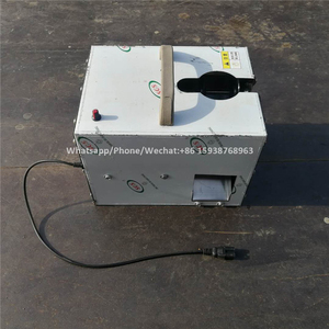 Électrique En Acier inoxydable Vert <span class=keywords><strong>Ail</strong></span> Coupant Les Racines Machine - Product Image 3