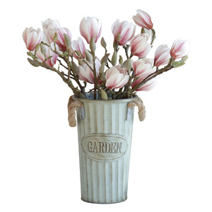 Y-H006 di alta qualità 3D lattice tocco reale <span class=keywords><strong>Magnolia</strong></span> artificiale ramo di fiori per la decorazione domestica di nozze - Product Image 6