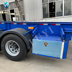 <span class=keywords><strong>Remorque</strong></span> squelette de 20 pieds à haute efficacité pour le chargement et le déchargement de conteneurs de transport - Product Image 5