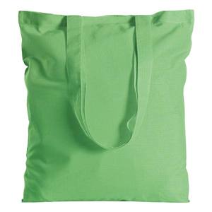 Sac de courses personnalisable à manches longues en tissu non tissé vert citron avec grande poignée supérieure pour les courses - Product Image 1