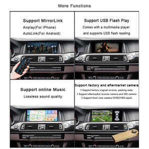 <span class=keywords><strong>Kit</strong></span> de Carrocería para Automóvil, Navegación Carplay para el Mercado de Accesorios, E90 Apple <span class=keywords><strong>Car</strong></span> Play CCC para BMW 2006-2009, Android Auto - Product Image 5