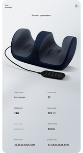 Самый продаваемый перезаряжаемый массажер для ног TENS с шиацу, рефлексотерапией и компрессионным воздействием для пожилых людей - Product Image 5