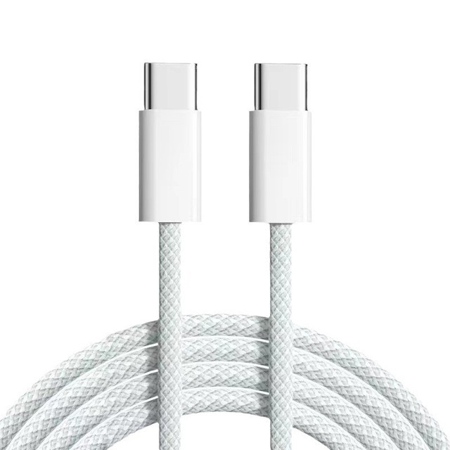 Cantell 60W Nylon USB C Charger Cable 1M Fast Charging Type C to Type C Cable for IPhone 16 Charger