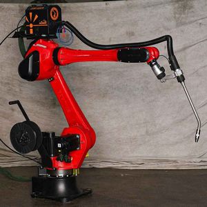 Bras robotisé de soudage 6 axes en gros, machine de soudage automatique 6 degrés de liberté, bras robotique articulé de 1500 mm pour usine de fabrication - Product Image 1